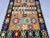 5'6" X 8'2" Multicolor Afghan Chobi Geometric Wool Flatweave Kilim Rug For Sale - Image 4 of 16