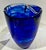 Contemporary Cobalt Kosta Boda Contrast Vase Anna Ehrner Abstract For Sale - Image 3 of 7