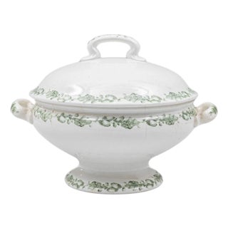 20th Century Dutch Special Edition Porcelain Tureen With Lid For Sale