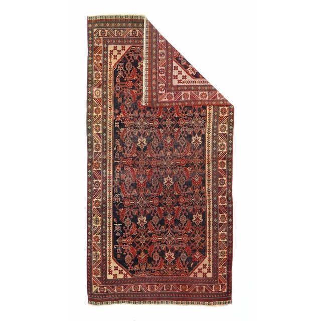 Traditional Late 18th Century Antique Qashqai Rug 3'8'' x 7'7'' For Sale - Image 3 of 10