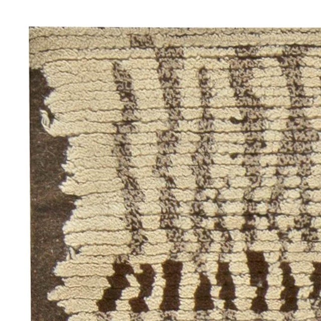 Early 21st Century Abstract Modern Moroccan Rug by Doris Leslie Blau For Sale - Image 5 of 5