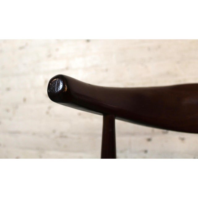 Brown Mid 20th Century Set of Six Vamo Sønderborg Style Wishbone Dining Chairs For Sale - Image 8 of 11