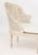 French Louis XVI Style Caned Tete-a-Tete Chaise Longue For Sale - Image 3 of 10
