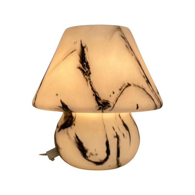 Vetri Murano Glass PecoraNera Mushroom Lamp, Italy, 1970s For Sale - Image 6 of 10