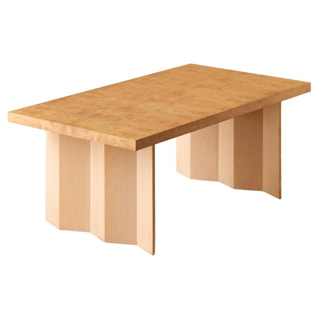 Wood Vintage Swedish Dining Table by Axel Wannberg, 2015 For Sale - Image 7 of 7