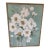 Large Framed Textured Floral Wall Art For Sale