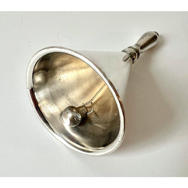 Silver Plate Calling, Teachers or Decorating Bell For Sale In Los Angeles - Image 6 of 6