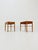 Mid-Century Danish Teak and Oak Bedside Tables, 1960s, Set of 2 For Sale - Image 12 of 12
