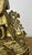 Vintage French Brass Ornate Romantic Couple Mantel Clock For Sale - Image 9 of 16