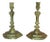 18th Century Louis XIV Bronze Candlesticks- a Pair For Sale