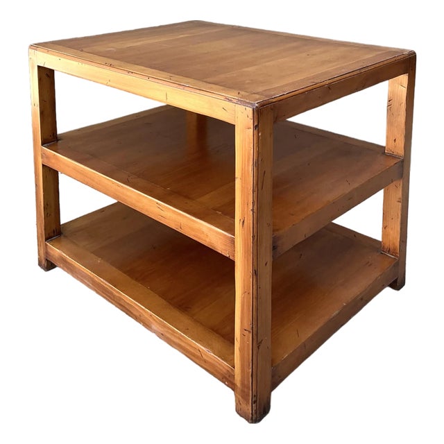 Vintage Tri- Level Table For Sale