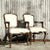 Vintage Regency Carved Fauteuil Chairs - a Pair For Sale In West Palm - Image 6 of 6