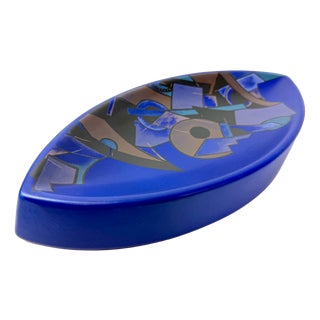 Postmodern Ceramic Bowl from Steuler Design, 1980s For Sale