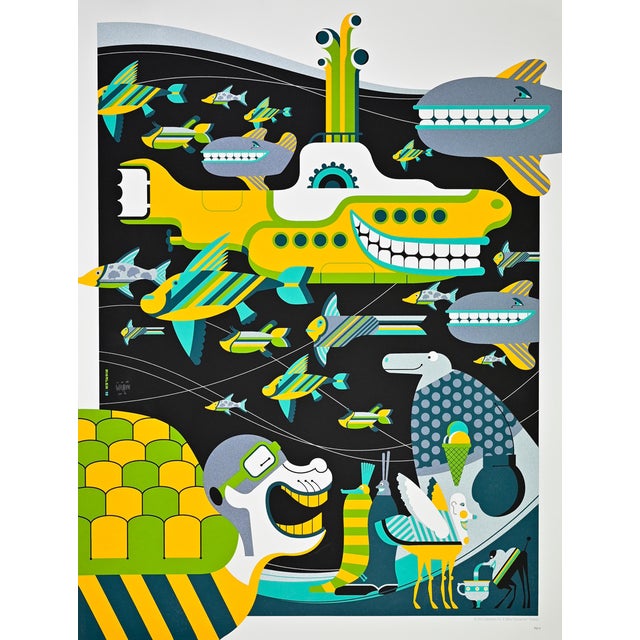 Yellow Submarine, 2012, Offset Print For Sale