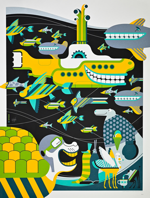 Yellow Submarine, 2012, Offset Print