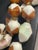 MCM Jewelry Marked West Germany Interlocking Two-Piece Molded Beaded 3 Strand Necklace Necklace For Sale In South Bend - Image 6 of 7