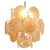 Vintage Italian Murano Chandelier with 24 Gold Disks, 1990s For Sale - Image 9 of 13
