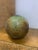 Vintage Textured Glazed Studio Pottery Vessel in Shades of Green & Brown