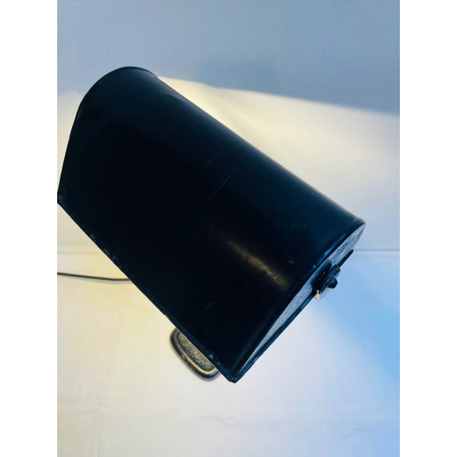 Vintage Metal Workshop Lamp, 1920s For Sale - Image 10 of 10