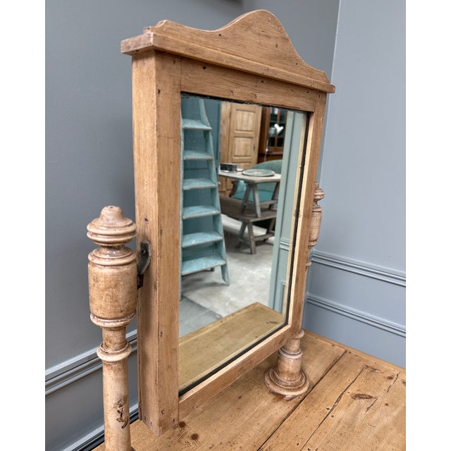 English-Style Dressing Table in Pine, 1890s For Sale - Image 11 of 15