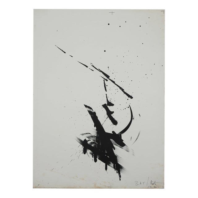 Jean Miotte, Abstract Composition, Lithograph For Sale
