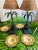 A fabulous vintage set of monkey & palm trees lamps. A rare find in great condition the perfect lamps for your tropical...