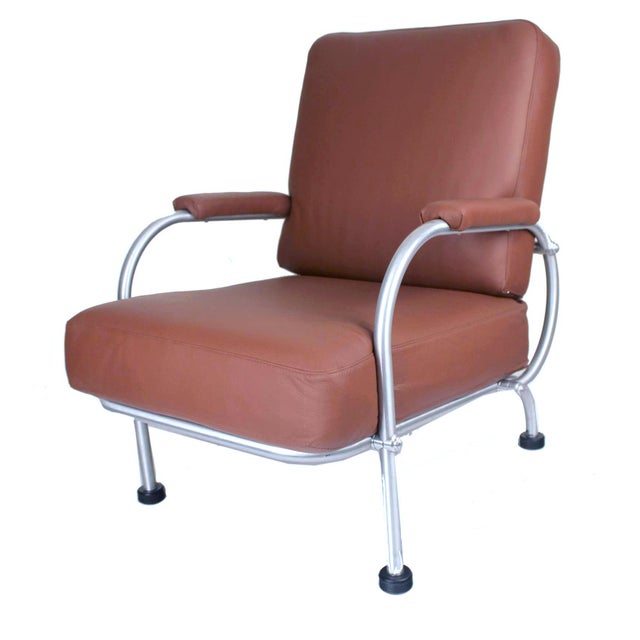 Metal Art Deco Lounge Chairs by Warren McArthur, Set of 2 For Sale - Image 7 of 14