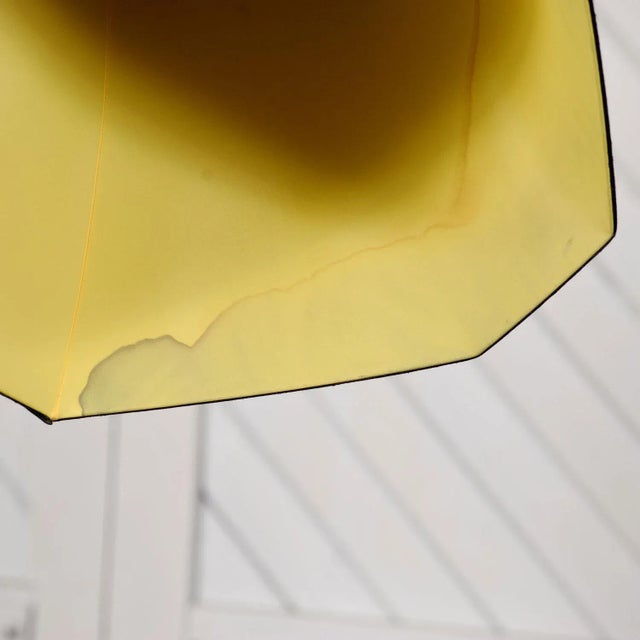 Hollywood Regency Glazed Ceramic Lamp in the Style of James Mont For Sale - Image 10 of 12