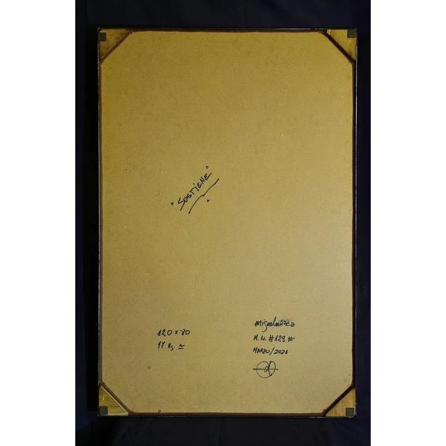 Miguel Núñez, Sostiene, 2021, Enamel & Zinc For Sale - Image 3 of 7