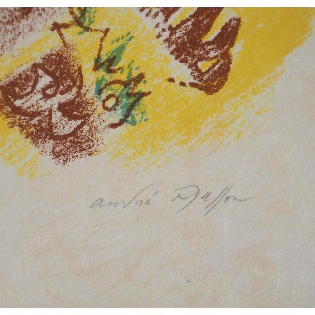 André Masson, Friendly Birds, 1973, Original Lithograph For Sale - Image 3 of 6
