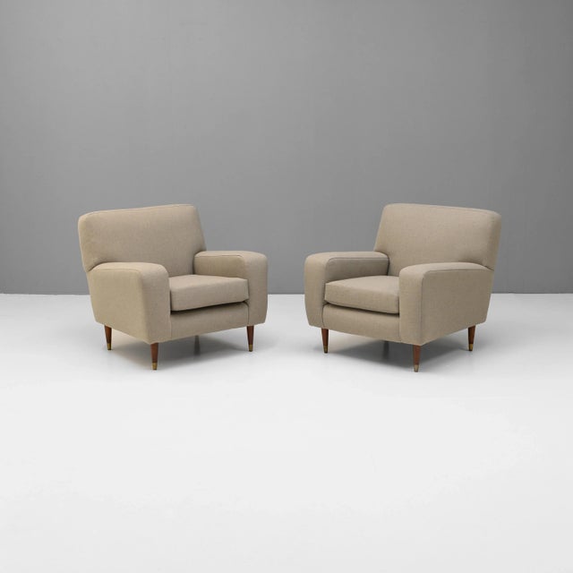 Set of Mid-Century Armchairs, 1960 For Sale - Image 4 of 10