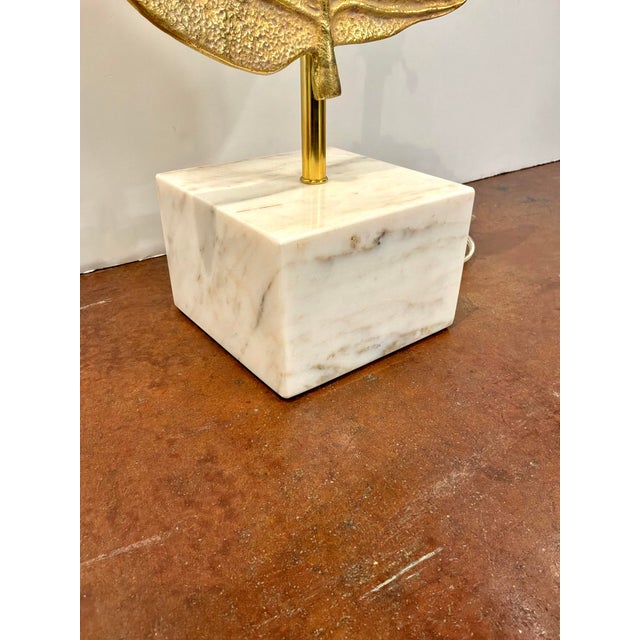John Richard Modern Leaf Lamp For Sale - Image 4 of 5