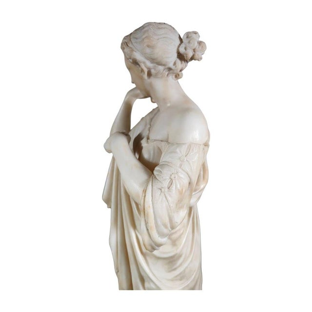 Diana De Gabios, Marble Sculpture, 19th Century For Sale - Image 14 of 18