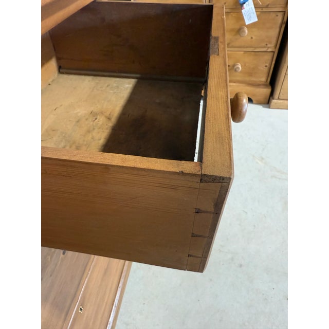 Antique Pine Two Over Two Drawers - Chest of Drawers From England For Sale - Image 16 of 18