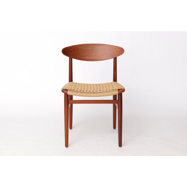 Mid-Century Teak Dining Chair by Larsen & Bender Madsen for Naestved Møbelfabrik, Denmark, 1960s For Sale - Image 11 of 11