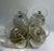 Tall Set of 4 Crystal Tawny & Clear Stem Glasses, 1970's For Sale - Image 16 of 18