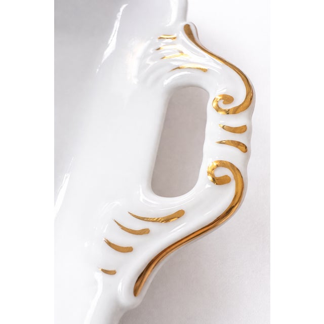 1970s Porcelain Empty Pocket Plate from Royal Limoges, 1970s For Sale - Image 5 of 9