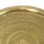 1920s Large Oriental Brass Serving Tray with Floral and Geometric Pattern, 1920s For Sale - Image 5 of 18