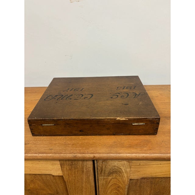 19th Century Antique English Campaign Box For Sale - Image 5 of 9