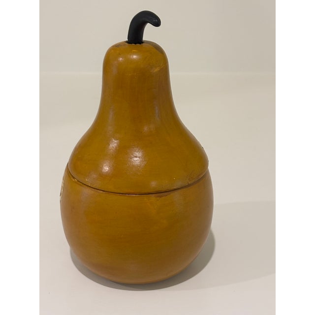 English Antique Pear Shaped Tea Caddy For Sale - Image 3 of 14