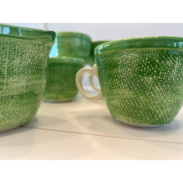 1970s 1970s Stangl Coffee Mugs & Creamer -Set of 13 For Sale - Image 5 of 11