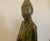 Camel Pair of Vintage/Antique Ceramic Asian Scholar Figures on Pedestal Bases Set of 2 For Sale - Image 8 of 18