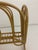 Ecru Vintage Mid-Century Modern Bentwood Rattan and Bamboo Magazine Rack. For Sale - Image 8 of 12