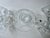 Vintage Pilgrim Glass "Adams" Clear Set of 8 Pedestal Glasses + Pitcher For Sale - Image 11 of 18