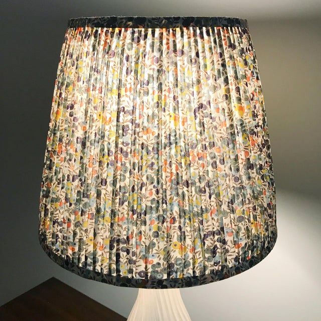 Pleated Floral Lamp Shade, Liberty London Fabric Chairish