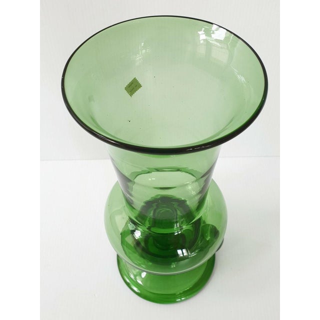 Vintage Italian Glass Vase, 1970s For Sale - Image 6 of 8