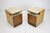 Brown Bedside Tables, Czechoslovakia, 1945s, Set of 2 For Sale - Image 8 of 18