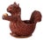 Vintage Wicker Squirrel Basket For Sale
