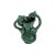 Green Ben Watford Double Dragon Vase, Green - Dated 2009 For Sale - Image 8 of 11