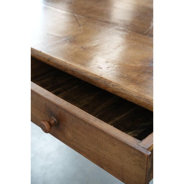 Early 19th Century French Dining Table in Fruit Wood For Sale - Image 10 of 18